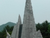 Denkmal nahe des Chungju Staudamms