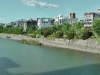 Der Kamogawa (鴨川) Entenfluss in Kyoto